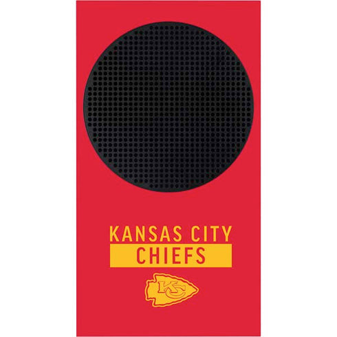 NFL Kansas City Chiefs Red Performance Series Xbox Series S Console Skin